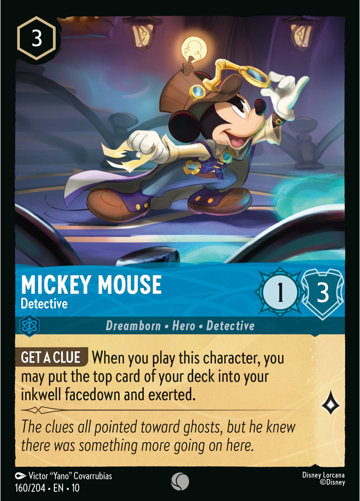Mickey Mouse - Detective (Foil)