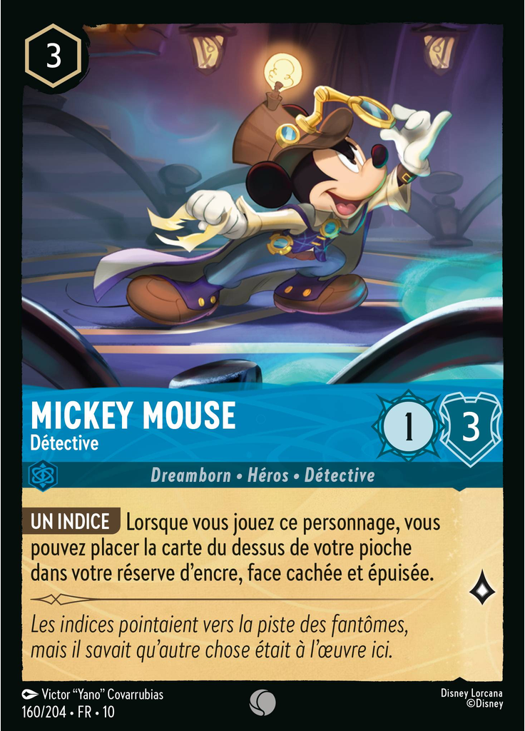 Mickey Mouse - Detective (Foil)