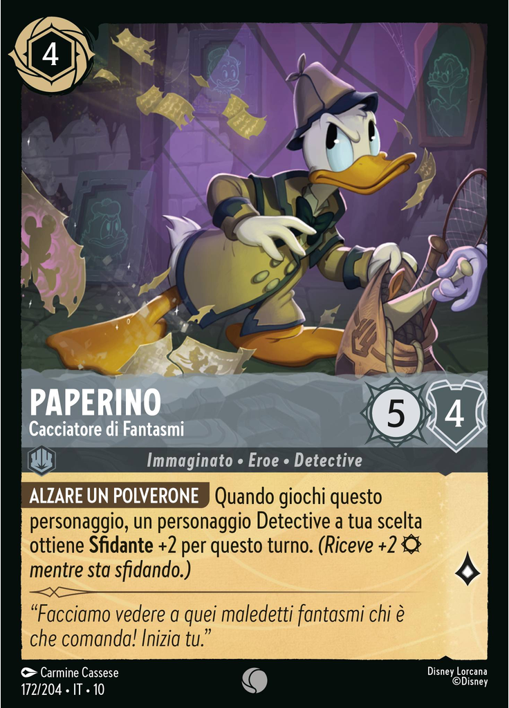 Donald Duck - Ghost Hunter (Foil)