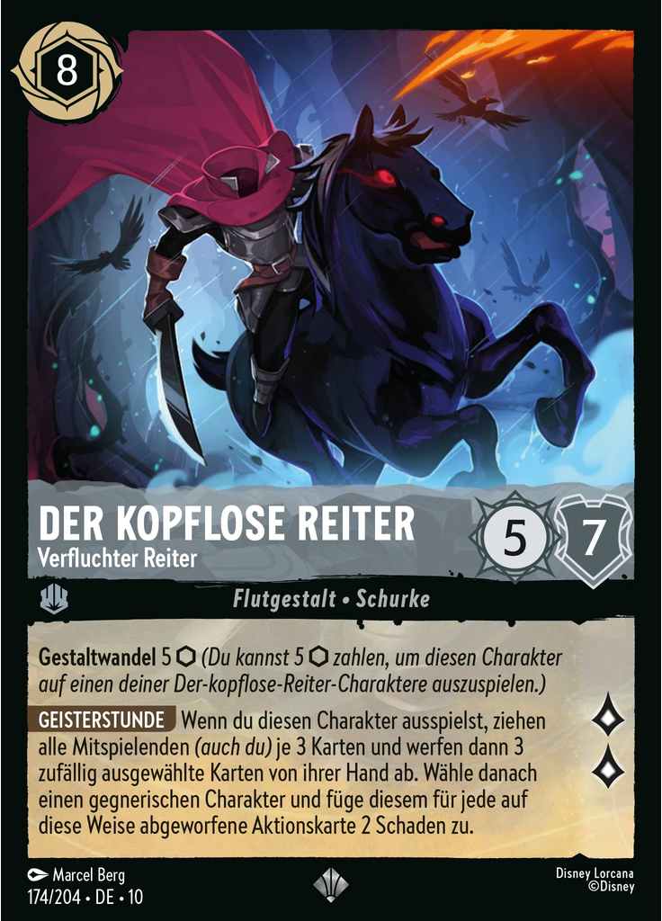 The Headless Horseman - Cursed Rider (Foil)