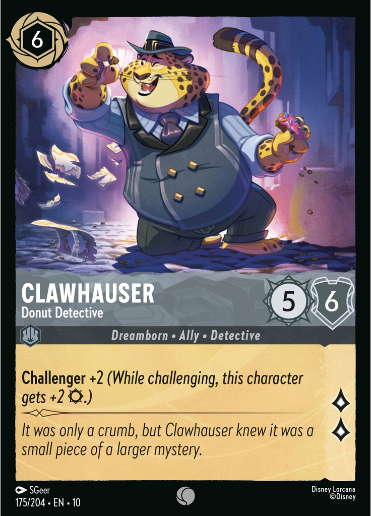Clawhauser - Donut Detective (Foil)
