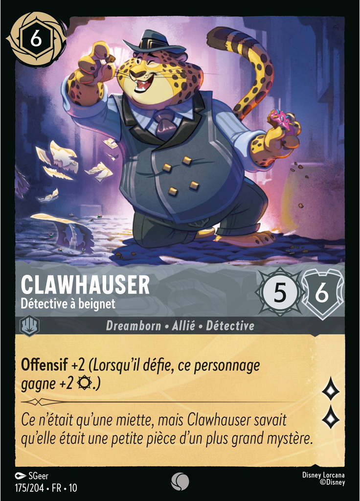 Clawhauser - Donut Detective (Foil)