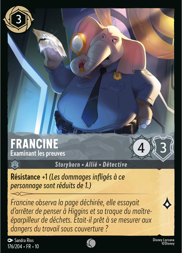 Francine - Eyeing the Evidence (Foil)