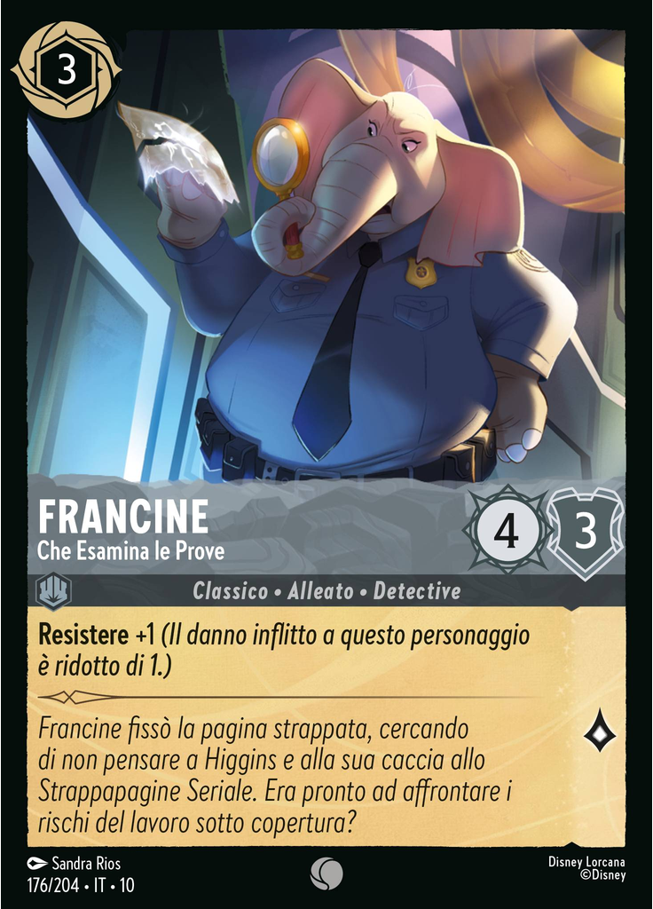 Francine - Eyeing the Evidence (Foil)