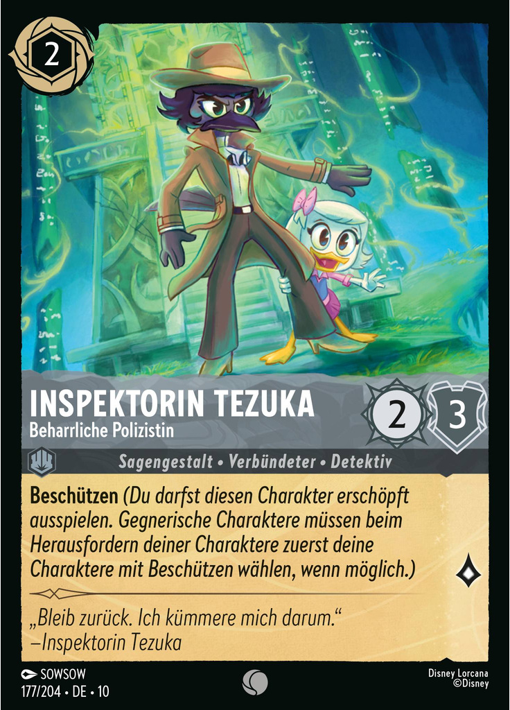 Inspector Tezuka - Resolute Officer (Foil)