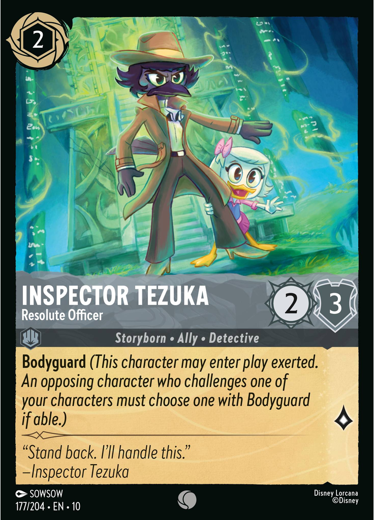 Inspector Tezuka - Resolute Officer (Foil)