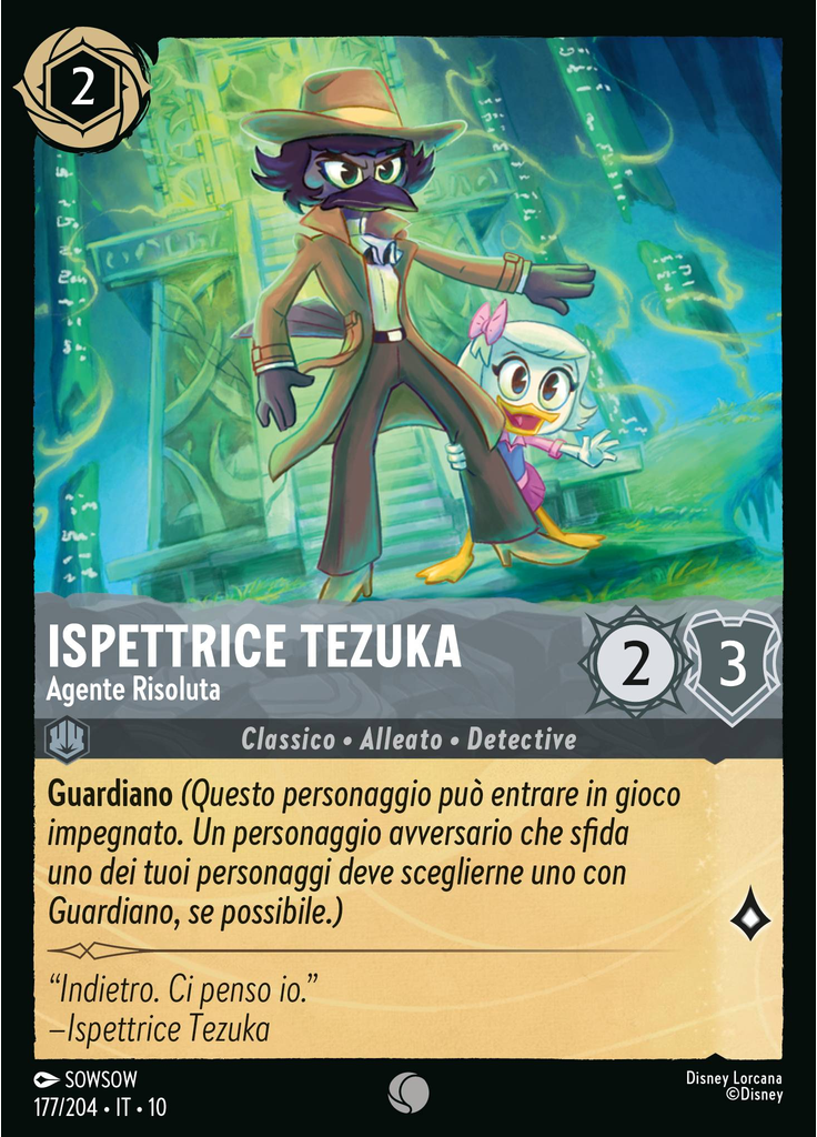Inspector Tezuka - Resolute Officer (Foil)