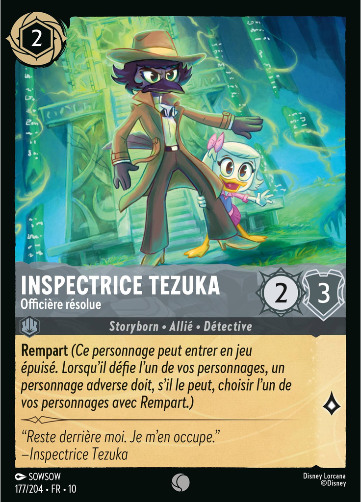 Inspector Tezuka - Resolute Officer
