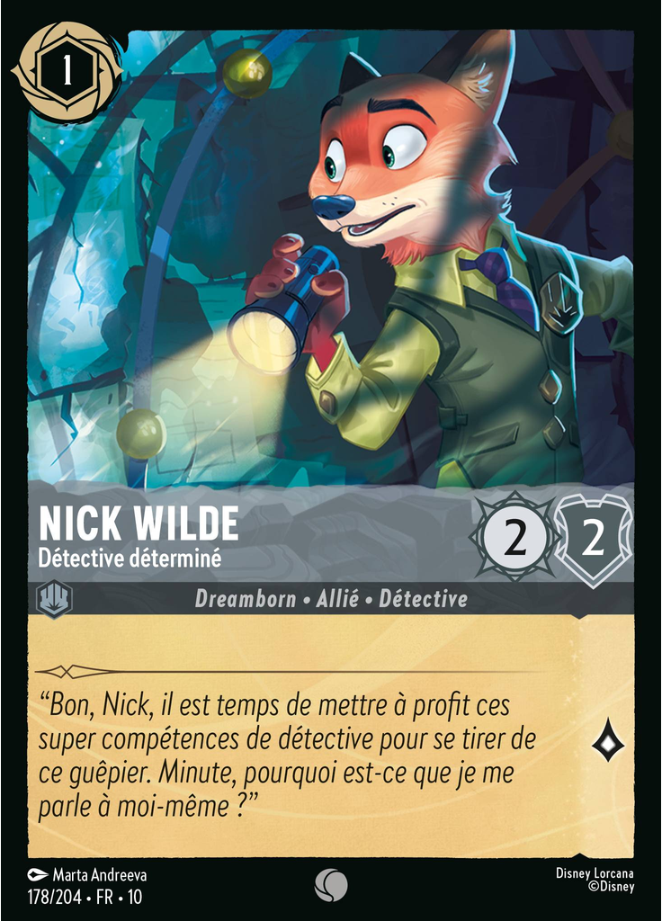 Nick Wilde - Sly Fox Sleuth (Foil)
