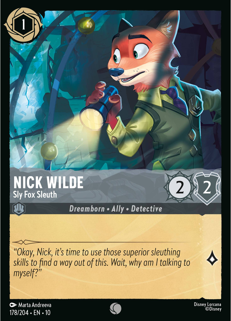 Nick Wilde - Sly Fox Sleuth