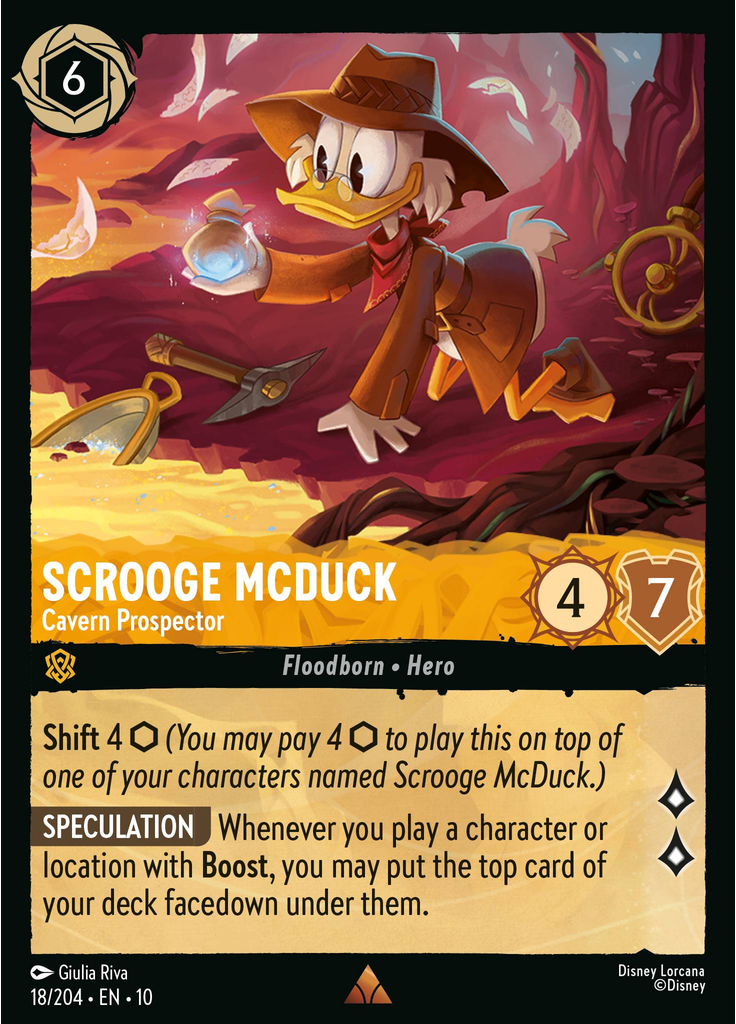 Scrooge McDuck - Cavern Prospector (Foil)