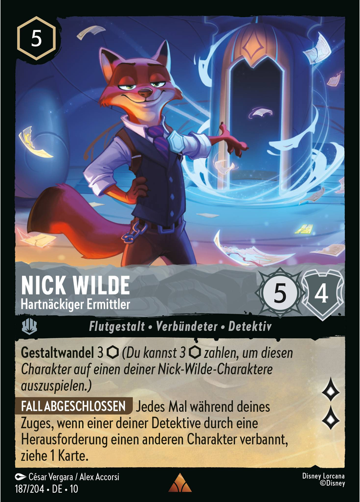 Nick Wilde - Persistent Investigator (Foil)