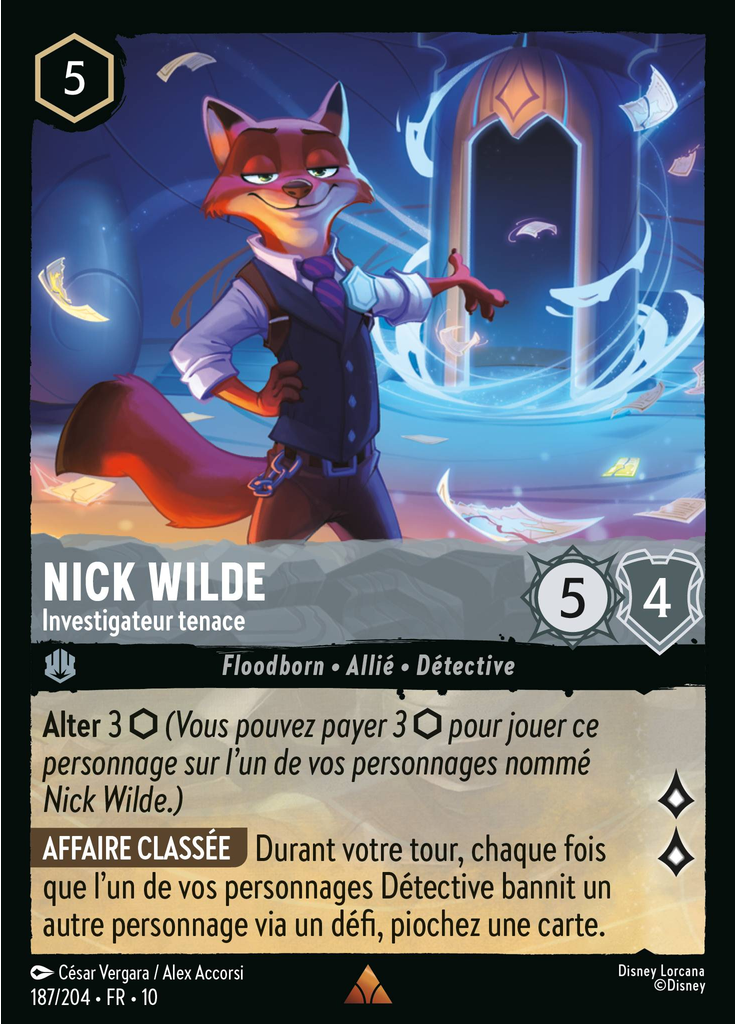 Nick Wilde - Persistent Investigator
