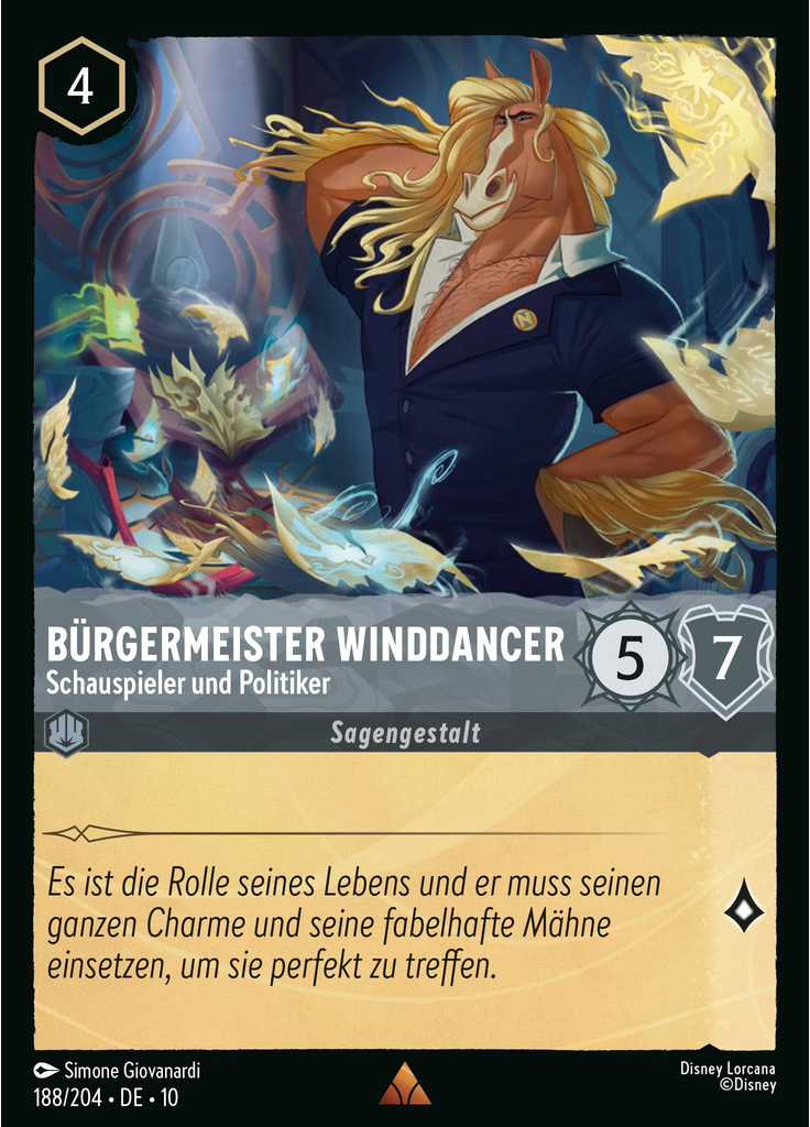 Mayor Winddancer - Actor-Turned-Politician (Foil)