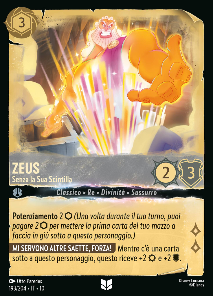 Zeus - Missing His Spark (Foil)