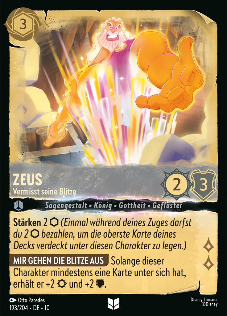 Zeus - Missing His Spark