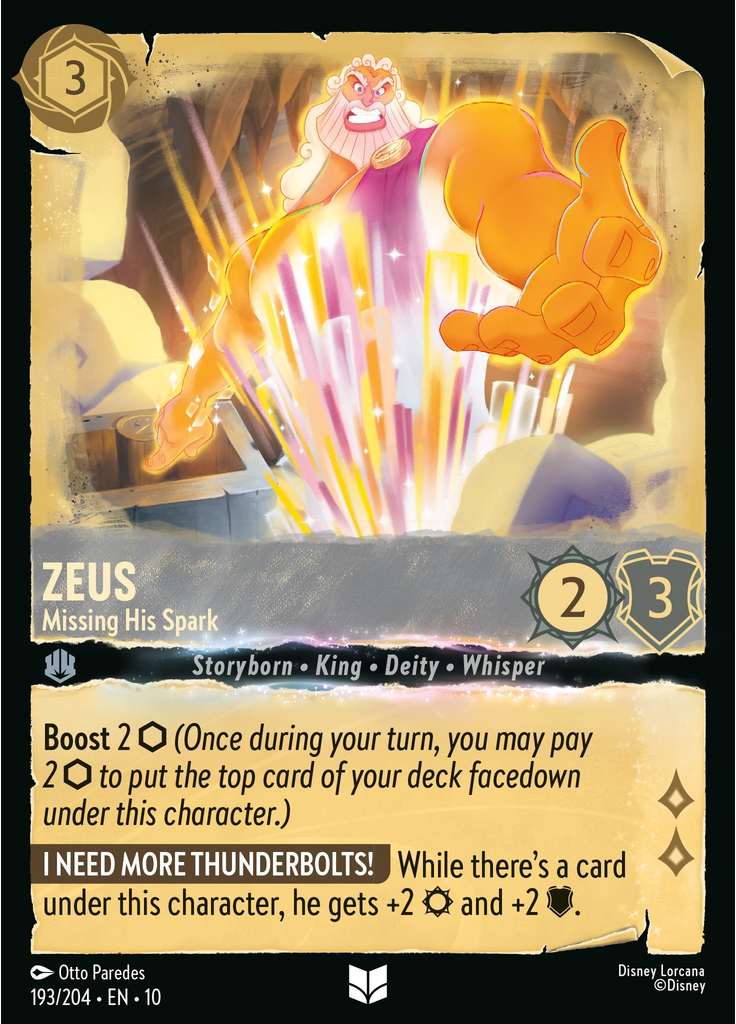 Zeus - Missing His Spark