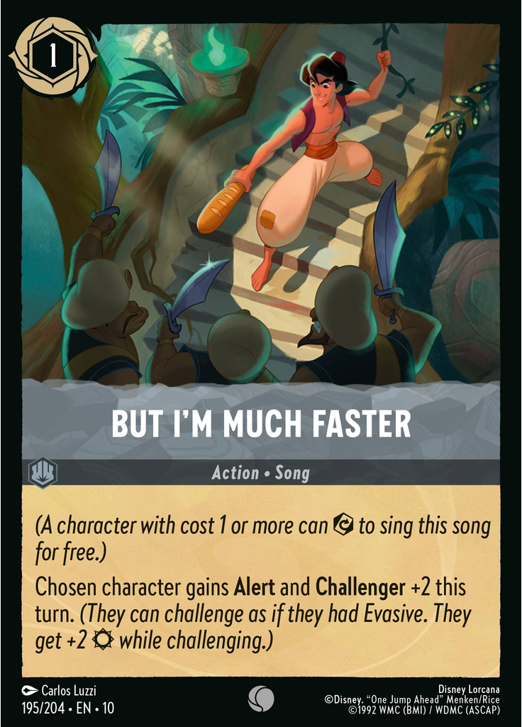 But I'm Much Faster (Foil)