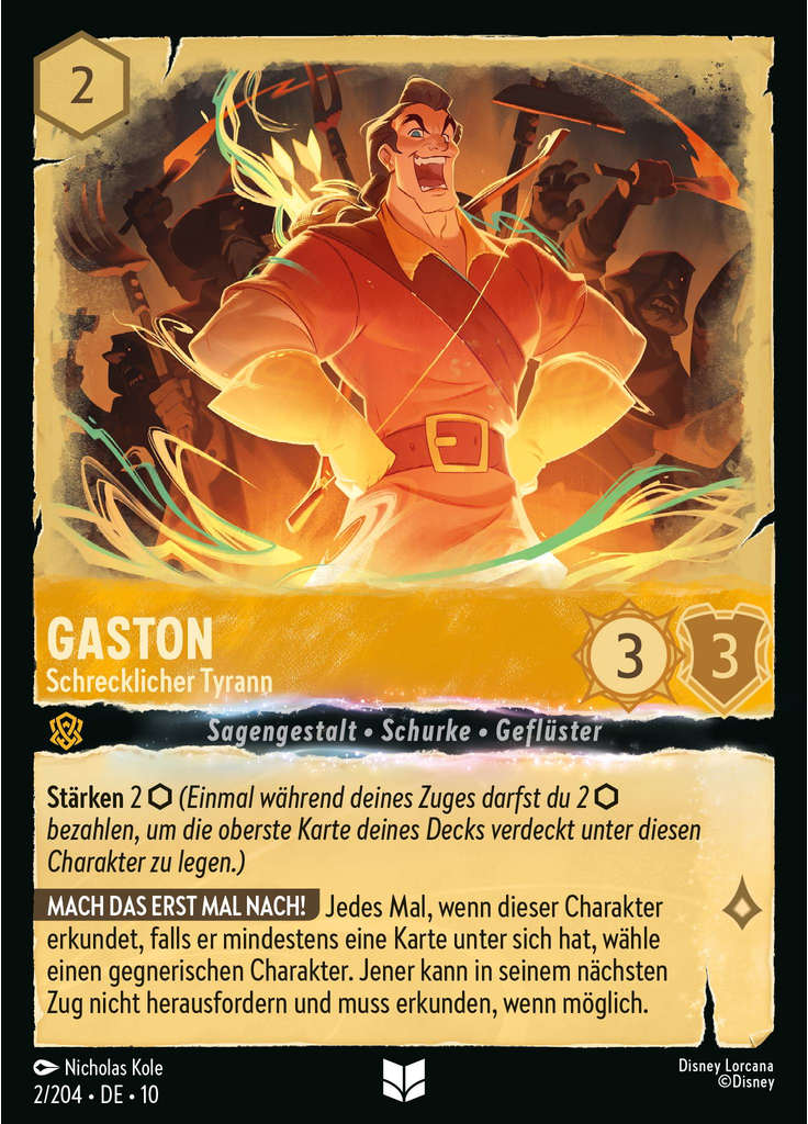 Gaston - Frightful Bully