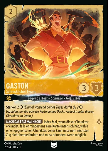 Gaston - Frightful Bully