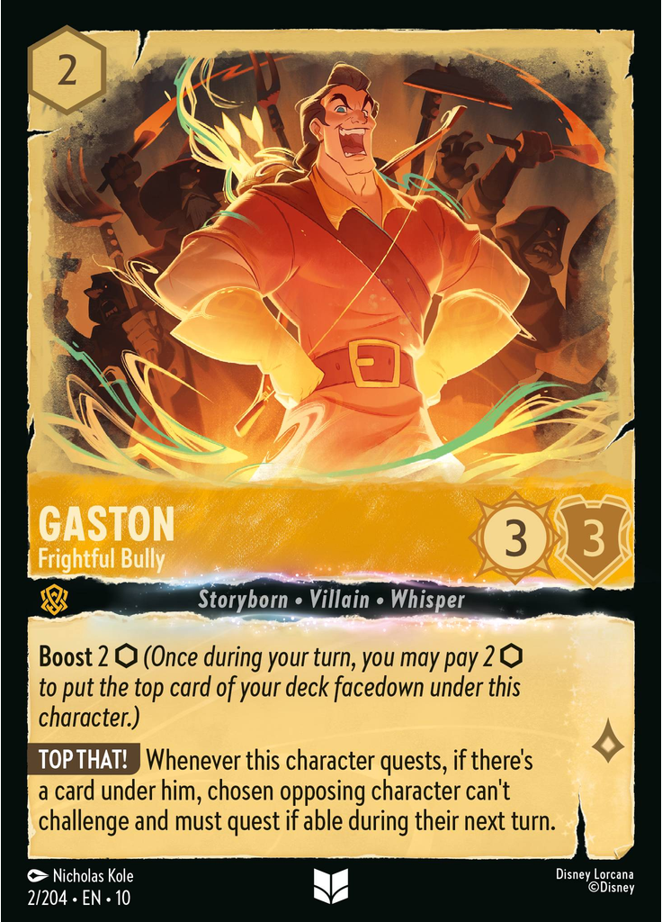 Gaston - Frightful Bully