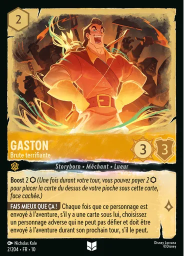 Gaston - Frightful Bully
