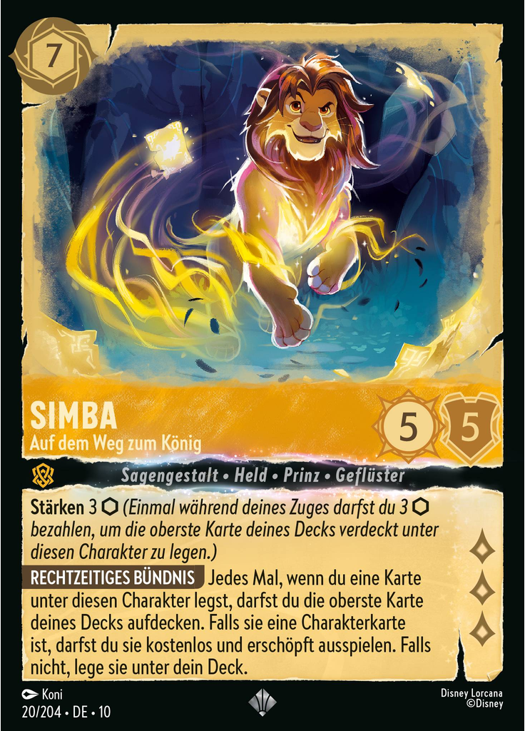 Simba - King in the Making (Foil)