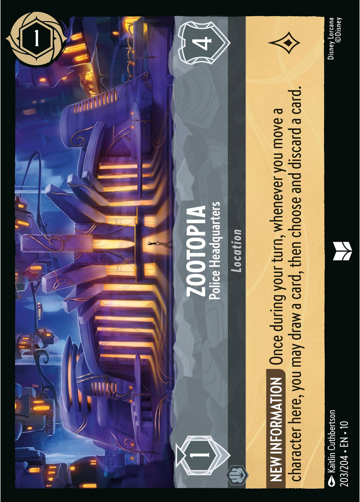 Zootopia - Police Headquarters (Foil)