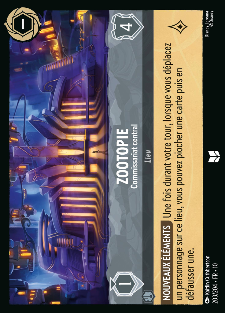 Zootopia - Police Headquarters (Foil)