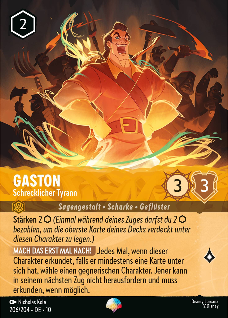 Gaston - Frightful Bully