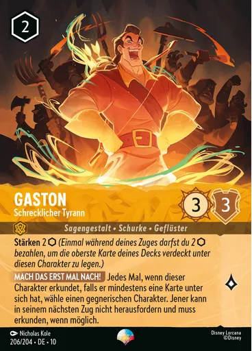 Gaston - Frightful Bully