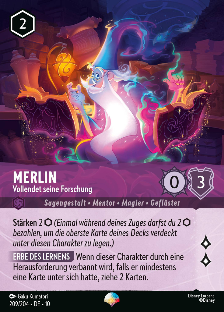 Merlin - Completing His Research
