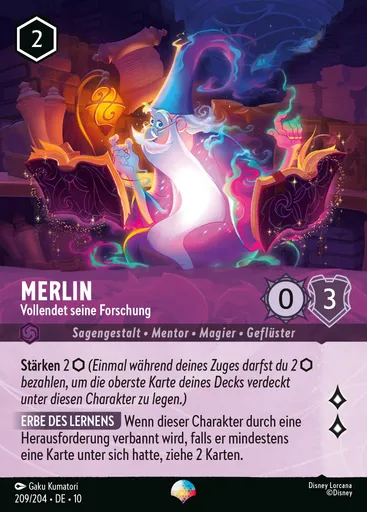 Merlin - Completing His Research