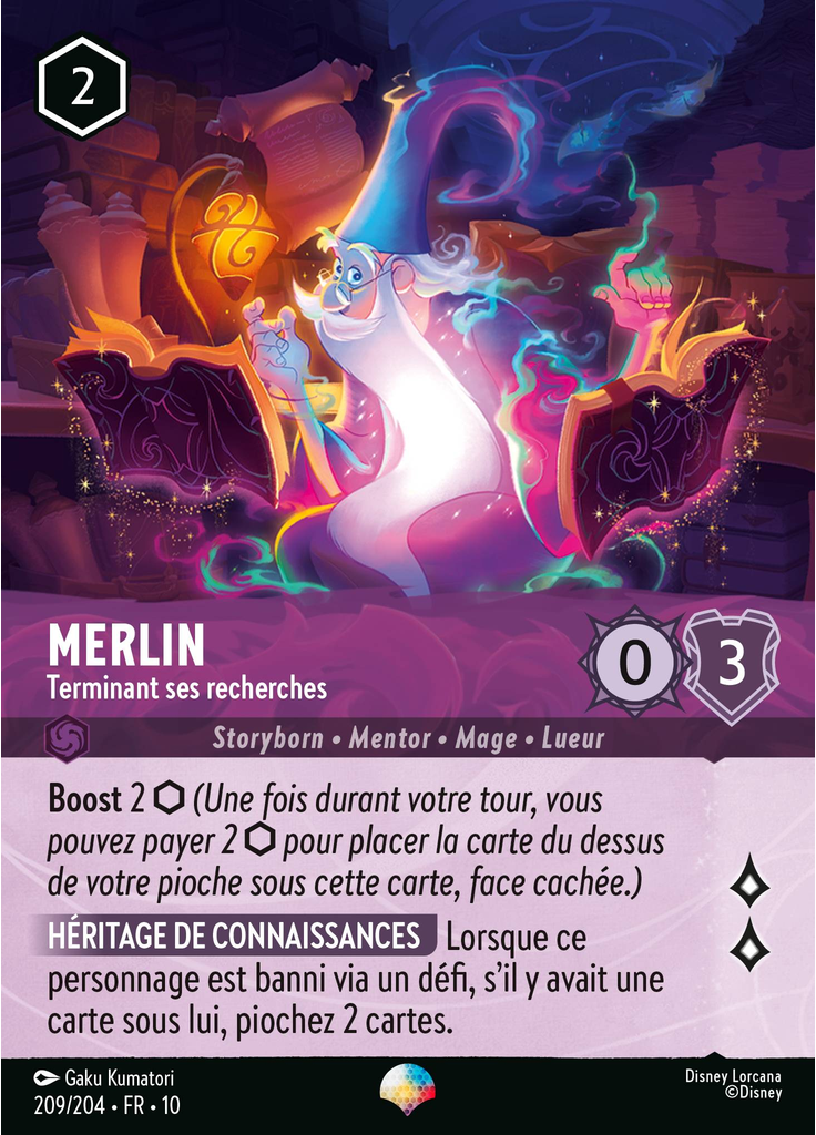 Merlin - Completing His Research