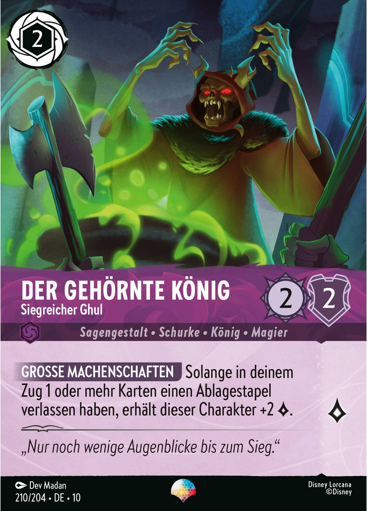 The Horned King - Triumphant Ghoul