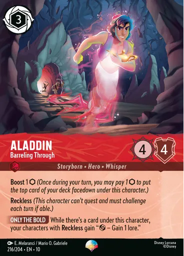 Aladdin - Barreling Through