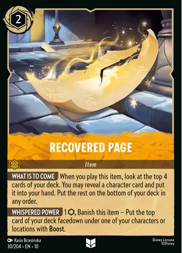 Recovered Page