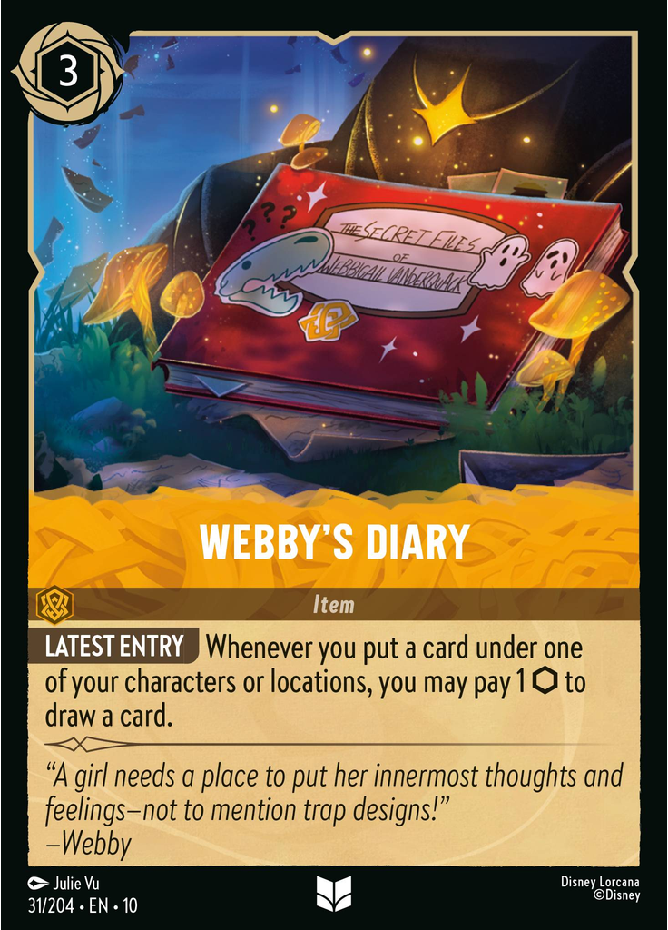 Webby's Diary (Foil)