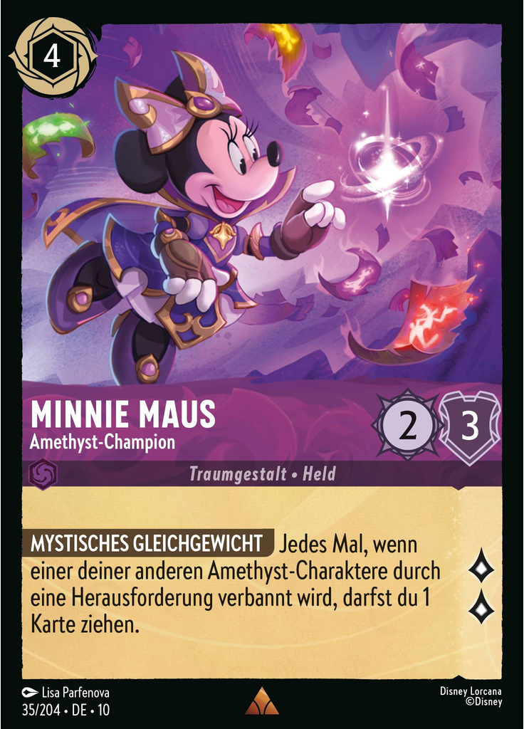 Minnie Mouse - Amethyst Champion (Foil)