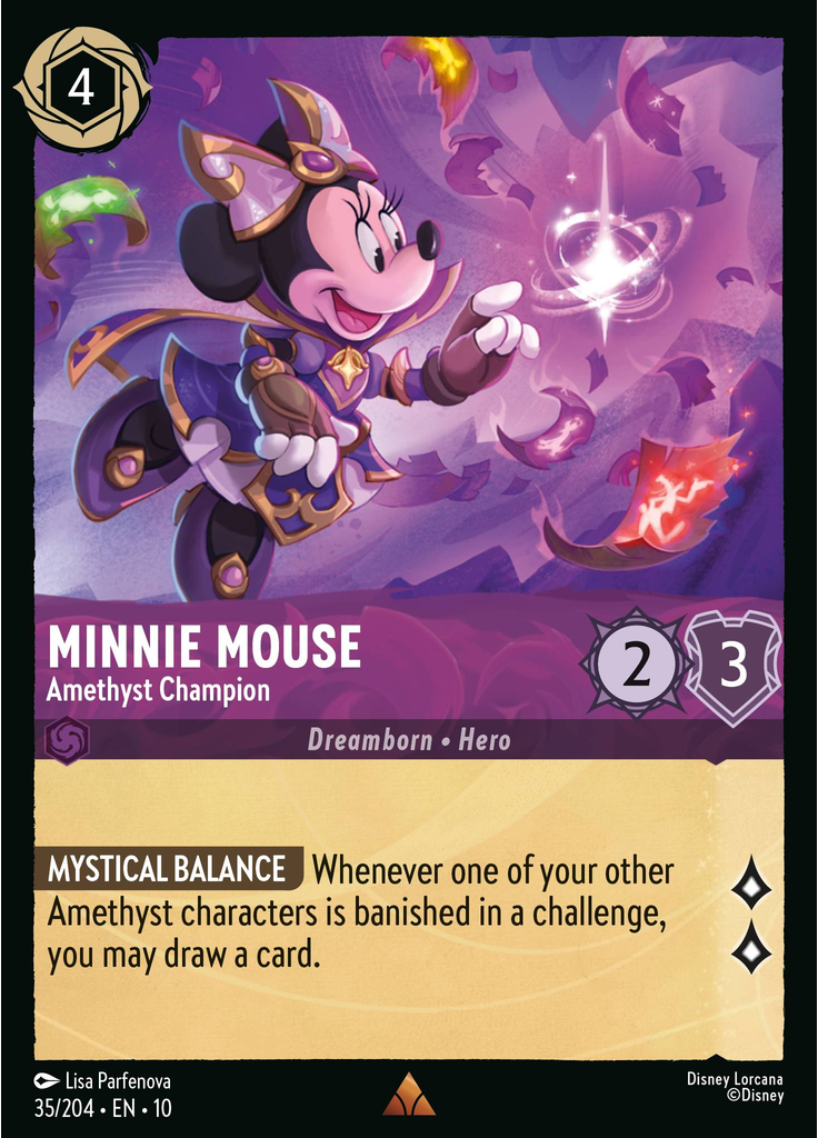 Minnie Mouse - Amethyst Champion
