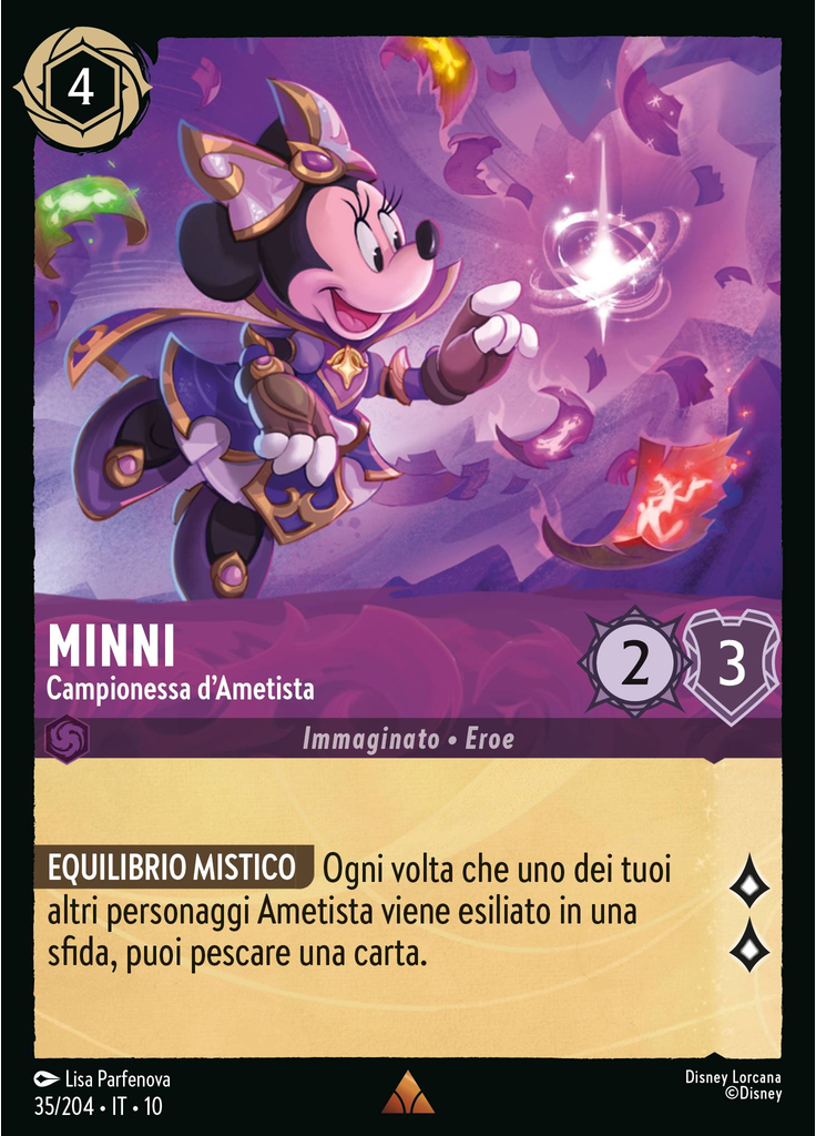 Minnie Mouse - Amethyst Champion