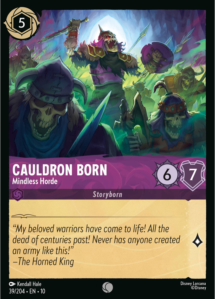 Cauldron Born - Mindless Horde (Foil)