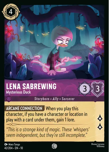Lena Sabrewing - Mysterious Duck