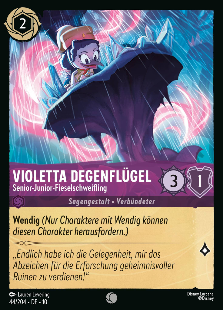 Violet Sabrewing - Senior Junior Woodchuck (Foil)