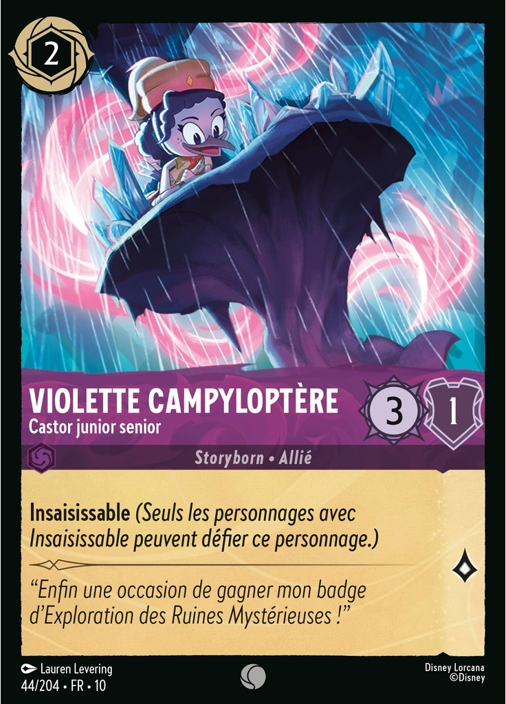 Violet Sabrewing - Senior Junior Woodchuck (Foil)