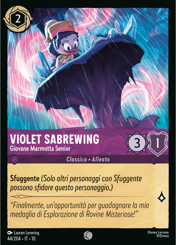 Violet Sabrewing - Senior Junior Woodchuck (Foil)