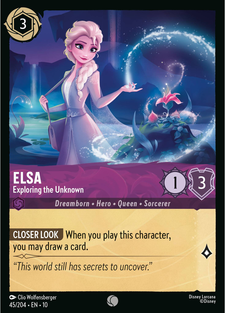 Elsa - Exploring the Unknown (Foil)