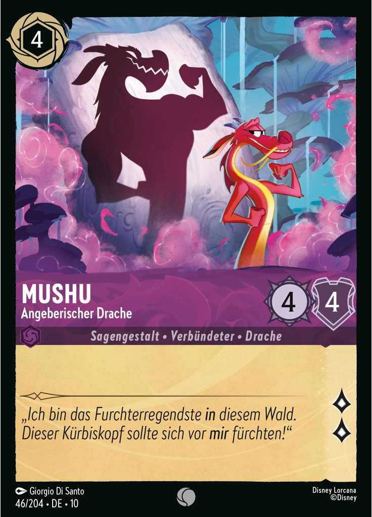 Mushu - Braggin' Dragon (Foil)