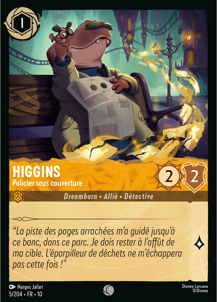 Higgins - Undercover Officer (Foil)