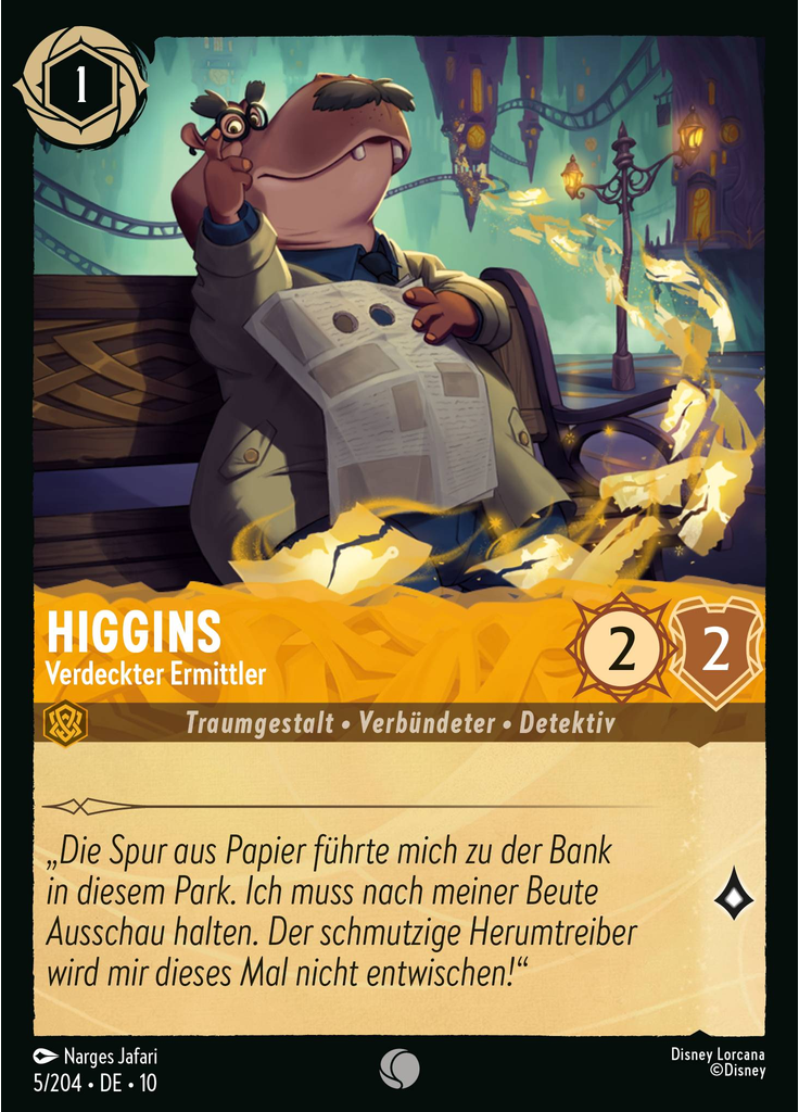 Higgins - Undercover Officer